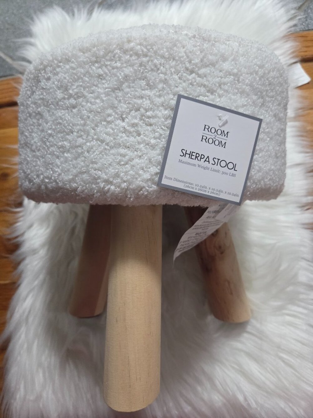 Room 2 Room Sherpa Stool